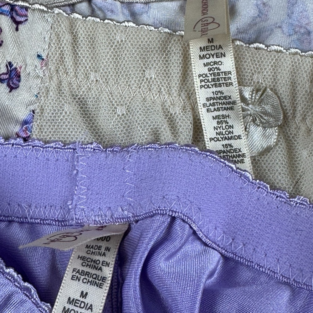 2 Rhonda Shear Control Underwear Women's New Comfy Panties Size Medium - Picture 7 of 8